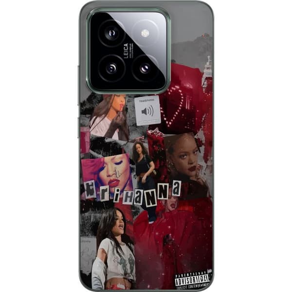 Xiaomi 14 Gennemsigtig cover Rihanna – Iconic Fashion Moments