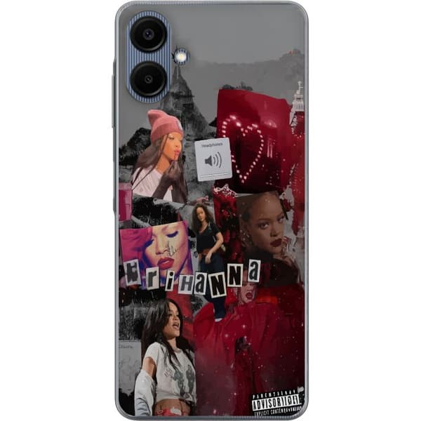 Samsung Galaxy A06 Gjennomsiktig deksel Rihanna – Iconic Fashion Moments