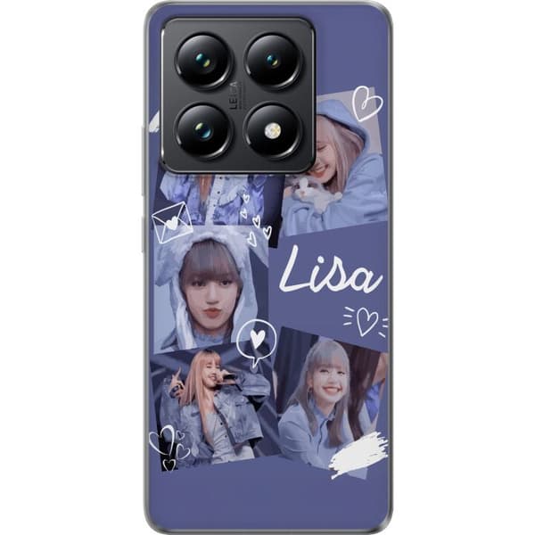 Xiaomi 14T Läpinäkyvä kuori Lisa Blackpink – Aesthetic K-pop Queen