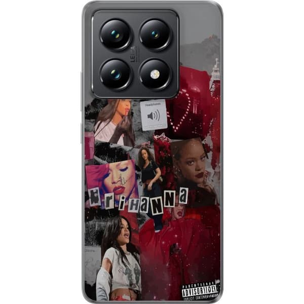 Xiaomi 14T Pro Gennemsigtig cover Rihanna – Iconic Fashion Moments