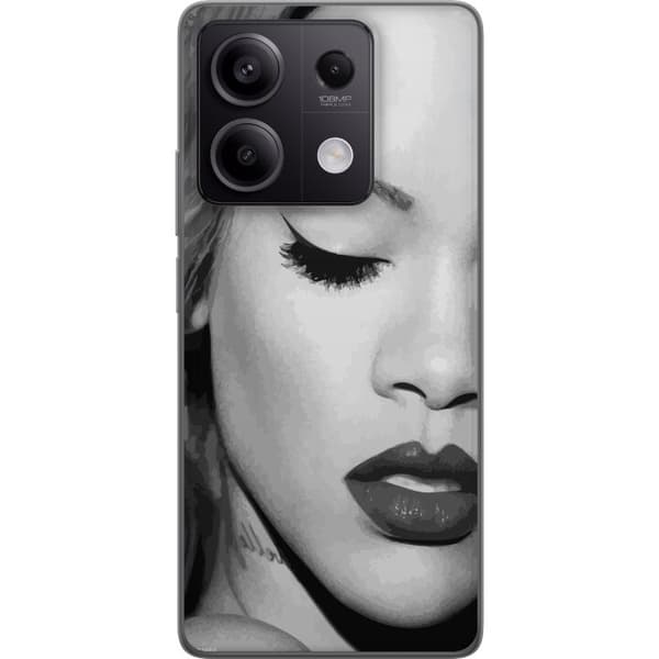 Xiaomi Redmi Note 13 Läpinäkyvä kuori Rihanna – Aesthetic Edit 2025