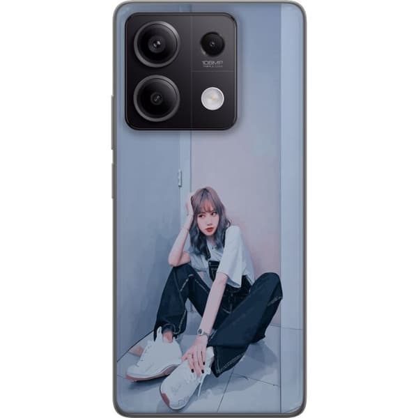 Xiaomi Redmi Note 13 Pro Läpinäkyvä kuori Lisa from Blackpink – K-pop Style Icon