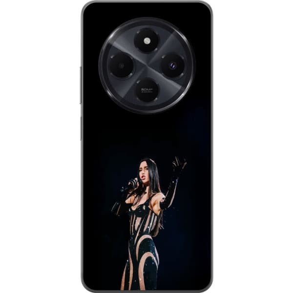 Xiaomi Redmi A4 Gennemsigtig cover Dua Lipa – Pop Star Aesthetic