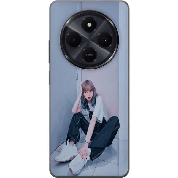 Xiaomi Redmi A4 Läpinäkyvä kuori Lisa from Blackpink – K-pop Style Icon