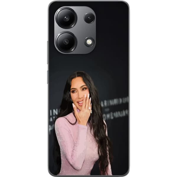 Xiaomi Redmi Note 13 4G Läpinäkyvä kuori Kim Kardashian – Trending Outfits 2025