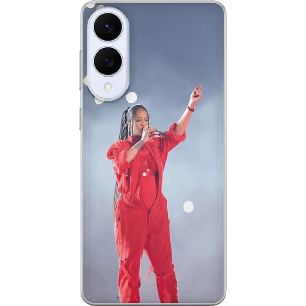 Samsung Galaxy S25 Edge Gjennomsiktig deksel Rihanna – Trendsetting Looks & Style