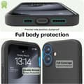 Pikkukuva 4 / 4: iPhone 16 mattamusta kotelo - Kameran lisäsuojaus
