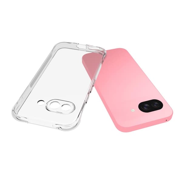 SKALO Google Pixel 9a Extra strong TPU Suojakuori - Läpinäkyvä
