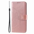 Miniatyrbillede 5 af 6: SKALO Google Pixel 9a Mandala Flip Cover - Rosa guld