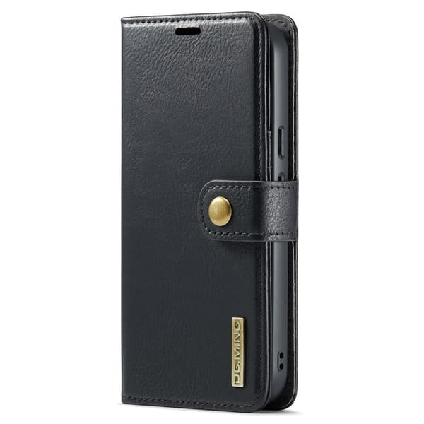 DG MING Google Pixel 9a 2-in-1 Magneetti Lompakkokotelo - Musta