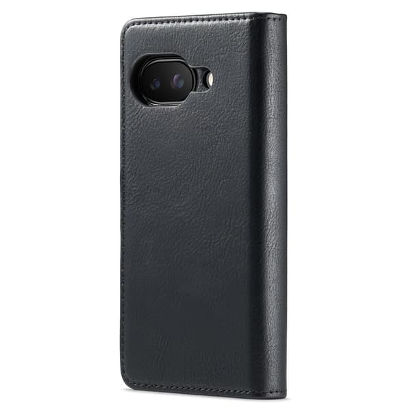DG MING Google Pixel 9a 2-in-1 Magneetti Lompakkokotelo - Musta