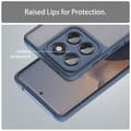 Miniatyrbillede 7 af 10: SKALO Motorola Edge 60 Color Bumper Frosted Cover - Blå