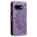 Miniatyrbillede 6 af 6: SKALO Google Pixel 9a Mandala Flip Cover - Lilla