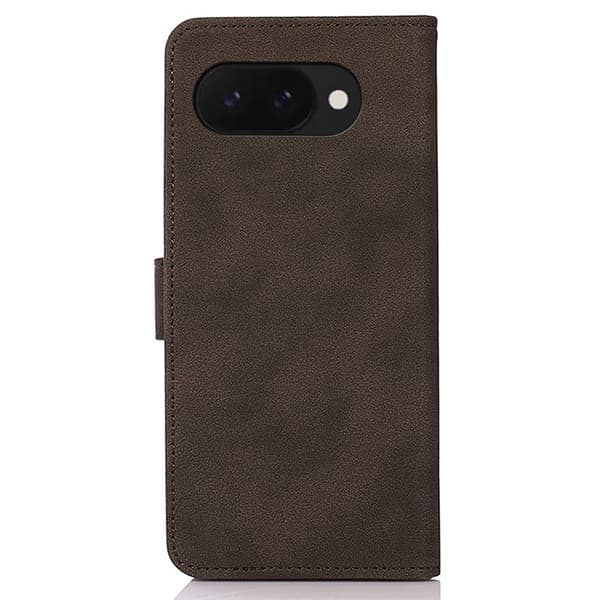 SKALO Google Pixel 9a KHAZNEH Lompakkokotelo - Ruskea