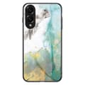 Miniatyrbillede 1 af 9: SKALO Samsung S25 Edge Marmor Hærdet Glas TPU Cover - #3