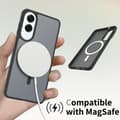 Pikkukuva 4 / 6: SKALO Samsung S25 Edge Skin-touch Hybrid Suojakuori - Musta