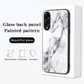 Pikkukuva 5 / 9: SKALO Samsung S25 Edge Marmori Karkaistu Lasi TPU Suojakuori - #4