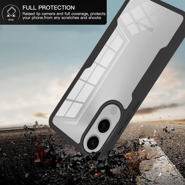 SKALO Samsung S25 Edge 360 TPU Cover - Sort