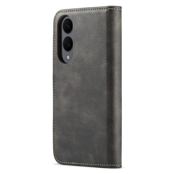 DG MING Samsung S25 Edge 2-in-1 Magneetti Lompakkokotelo - Harmaa