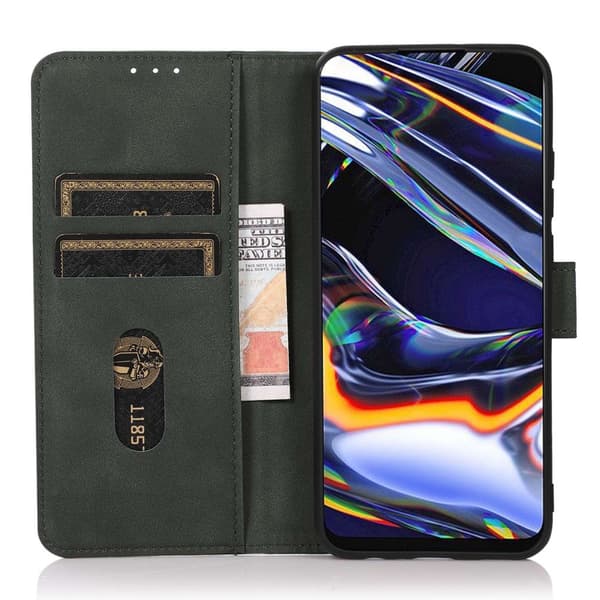 SKALO Samsung S25 Edge KHAZNEH Lompakkokotelo - Vihreä