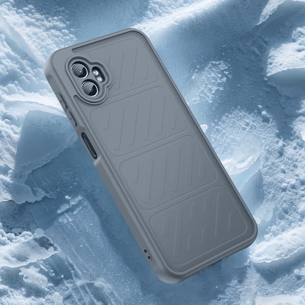 SKALO Samsung XCover7 Pro Color Bumper Frosted Suojakuori - Vihreä