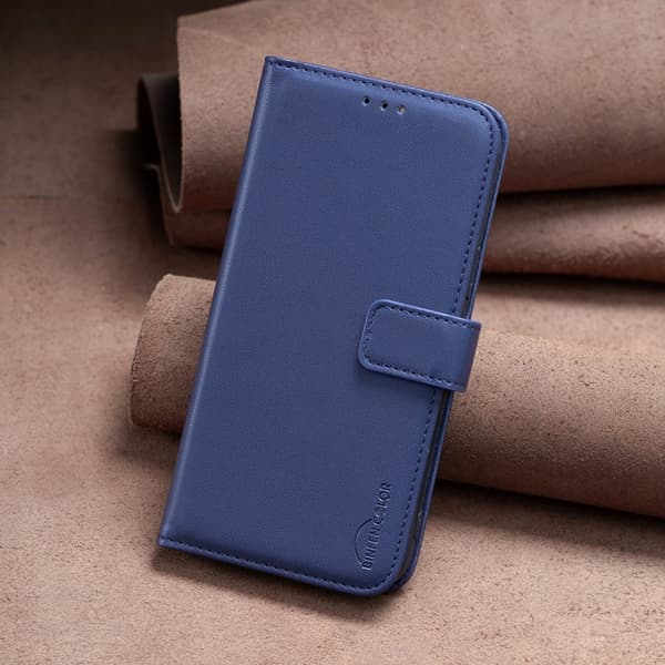 SKALO Samsung XCover7 Pro BINFEN COLOR BF17 Lompakkokotelo - Sininen