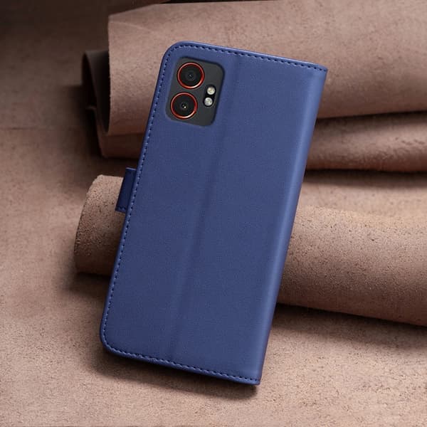 SKALO Samsung XCover7 Pro BINFEN COLOR BF17 Lompakkokotelo - Sininen