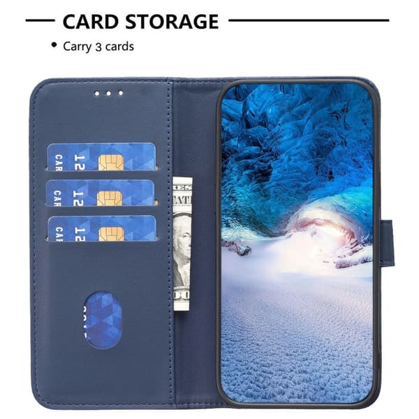 SKALO Samsung XCover7 Pro BINFEN COLOR BF17 Lompakkokotelo - Sininen