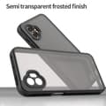 Pikkukuva 4 / 8: SKALO Samsung XCover7 Pro Color Bumper Frosted Suojakuori - Musta