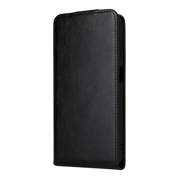 SKALO Samsung XCover7 Pro Pysty PU-nahka Suojakuori - Musta