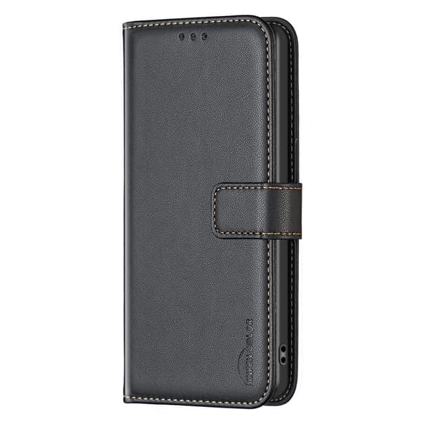 SKALO Samsung XCover7 Pro BINFEN COLOR BF17 Lompakkokotelo - Musta