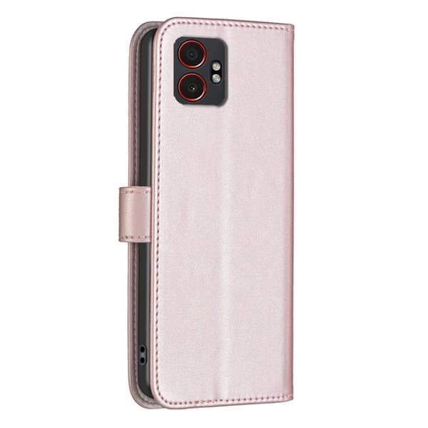 SKALO Samsung XCover7 Pro BINFEN COLOR BF17 Flip Cover - Rosa guld