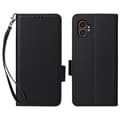 Miniatyrbillede 1 af 8: SKALO Samsung XCover7 Pro Litchi Tekstur Etui Flip Cover - Sort