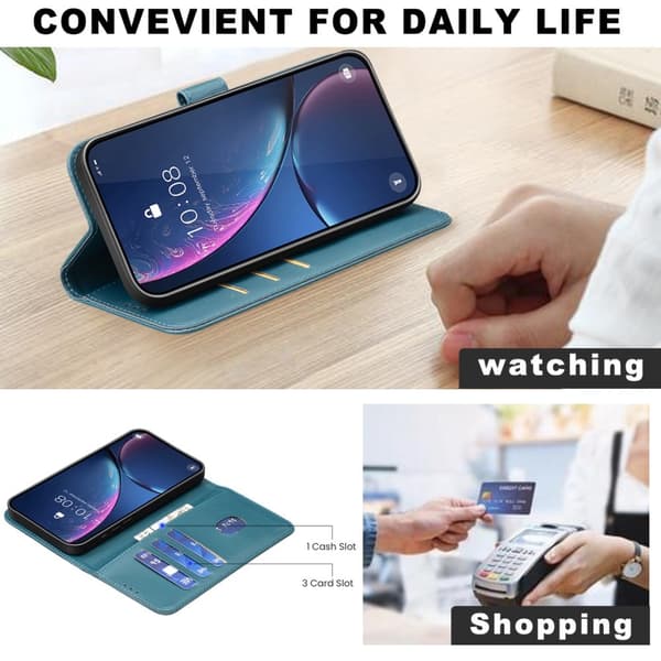 SKALO Samsung XCover7 Pro BINFEN COLOR BF17 Flip Cover - Grøn