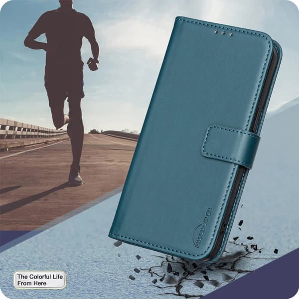 SKALO Samsung XCover7 Pro BINFEN COLOR BF17 Flip Cover - Grøn