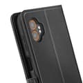 Miniatyrbild 3 av 5: Fodral med lock för Galaxy XCover 7 Pro med handledsrem och plånboksstöd i svart
