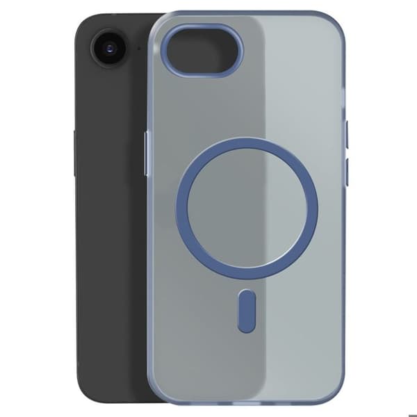 Coque MagSafe för iPhone 16e Mate Skydd 360° Blå