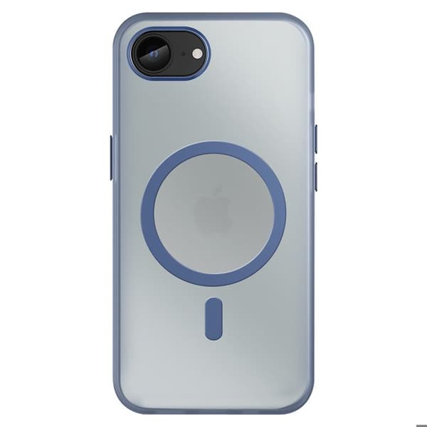 Coque MagSafe för iPhone 16e Mate Skydd 360° Blå