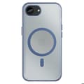 Miniatyrbild 1 av 6: Coque MagSafe för iPhone 16e Mate Skydd 360° Blå
