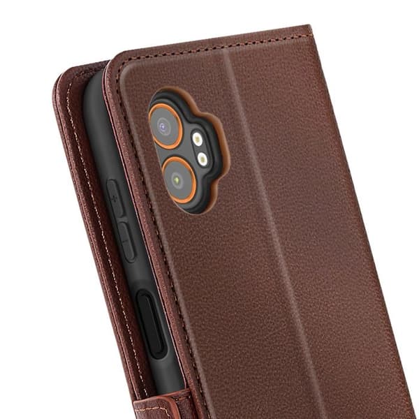 Étui Clapet för Galaxy XCover 7 Pro med Rem Stöd Plånbok Grå