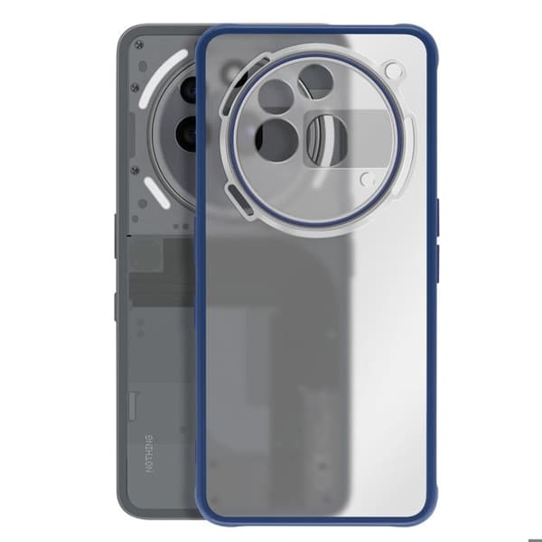Stötprotective fodral för Nothing Phone 3a Pro med förstärkta hörn Blå