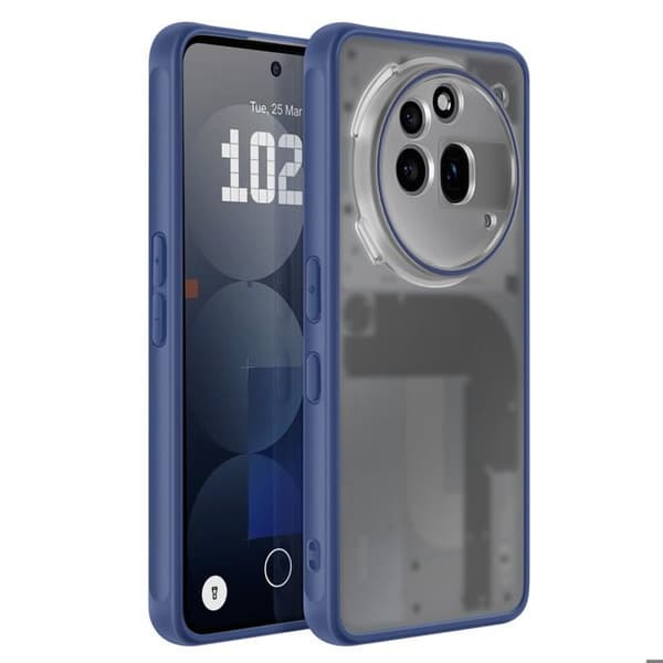 Stötprotective fodral för Nothing Phone 3a Pro med förstärkta hörn Blå