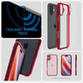 Miniatyrbild 4 av 5: Coque - Spigen - iPhone 16 - Ultra Hybrid - Anti-gulning - Röd Crystal