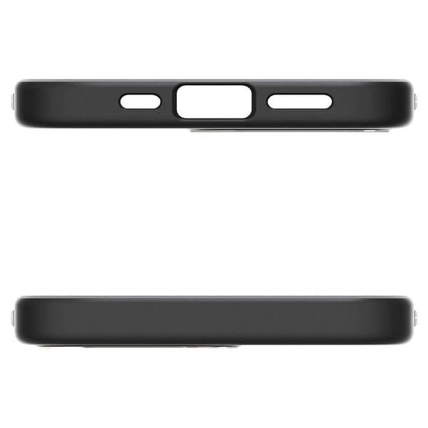 Coque för iPhone 16e - Spigen Enzo Enzo Aramid MagSafe - Svart Matt