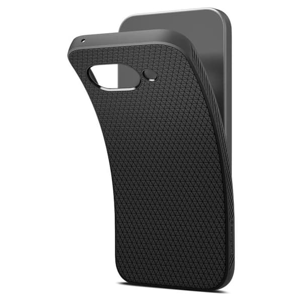 Coque för Google Pixel 9a - Spigen Liquid Air - Svart Matt