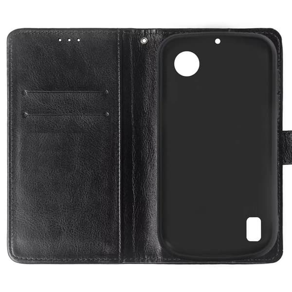 Wallet cover 2-kort Doro Leva X10 - Sort