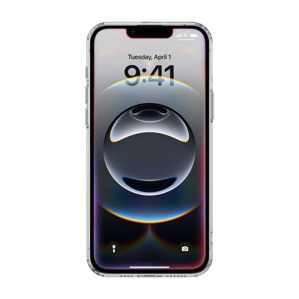 Rvelon Stöttåligt Mobilskal för iPhone 16e - Transparent