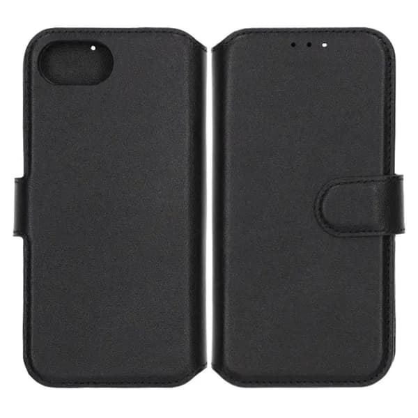 Rvelon Plånboksfodral för iPhone 16e - Svart