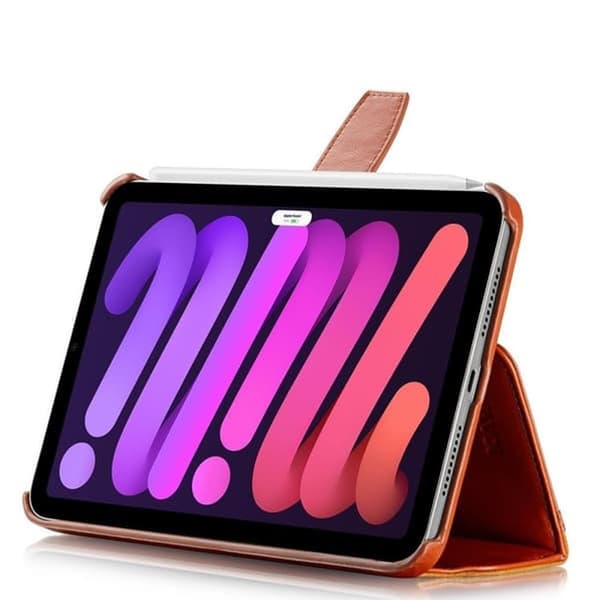 KAVAJ iPad mini (gen 6)/iPad mini (A17 Pro) Fodral London Brun