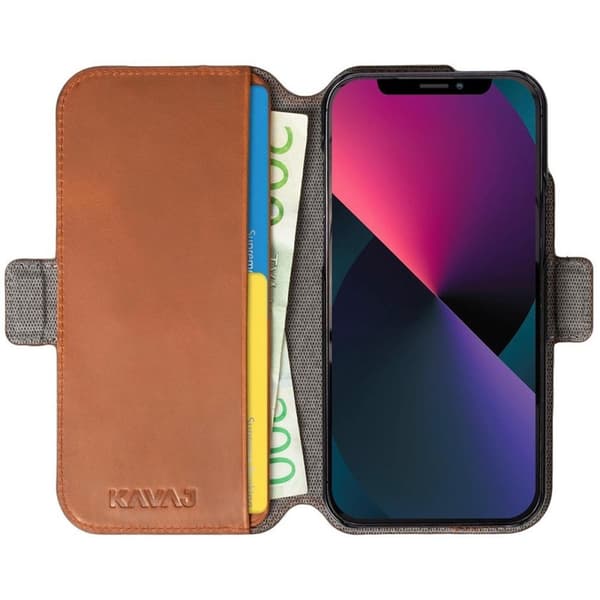 KAVAJ iPhone 13 Fodral Phoenix Brun